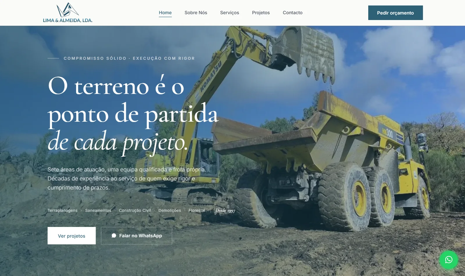 Site Lima & Almeida — limaealmeida.pt